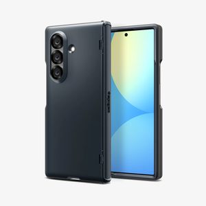 Spigen Slim Armor Pro MagSafe Skal till Samsung Galaxy Z Fold 7 - Metal Slate