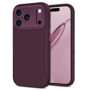 Tech-Protect Uniq MagSafe CC -kuori till iPhone 18 Pro/17 Pro - Burgundi