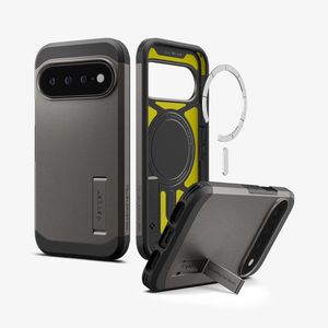 Spigen Tough Armor MagFit Deksel til Google Pixel 11 Pro XL - Gunmetal