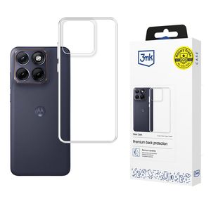3mk Clear -kuori till Motorola Edge 70 Fusion - Läpinäkyvä