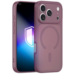 3mk Misty MagSafe Cover till iPhone 17 Pro/ 18 Pro - Bourgogne