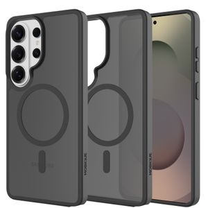 Mobique Samsung Galaxy S26 Ultra MagSafe Hybrid Cover - Frostet Sort