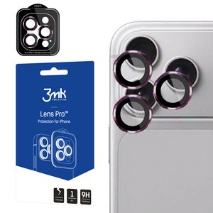 3mk Lens Protection Pro Linsebeskytter till iPhone 18 Pro/18 Pro Max - Burgunder