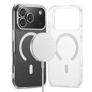 Mobique iPhone 17 Pro TPU-cover MagSafe - Gennemsigtig