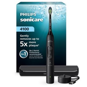 Philips Sonicare eltandborste 4100 Series HX4043/52 – svart