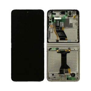 Samsung SM-F731B Galaxy Z Flip5 5G LCD+Touch+Front cover inner (Cream)