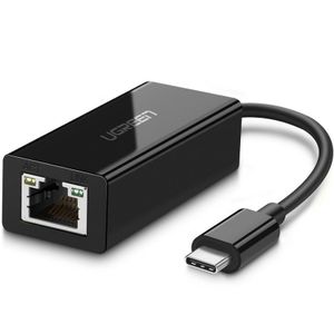 UGREEN US236 Ethernet-adapter RJ45, USB-C - Svart