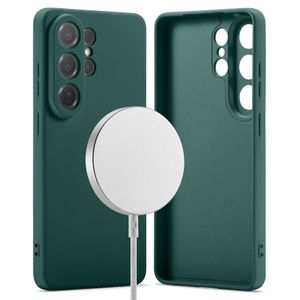 Mobique Samsung Galaxy S26 Ultra Cover MagSafe – Mørkegrøn