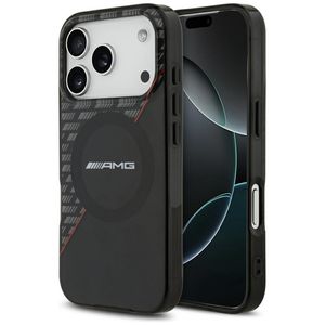 Mercedes AMG IML Double Layer Rhombs MagSafe -kuori till iPhone 18 Pro/17 Pro - Musta