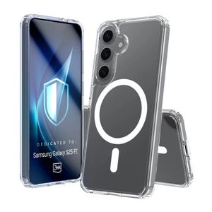 3mk Armor MagCase Case for Samsung Galaxy S25 FE - Transparent