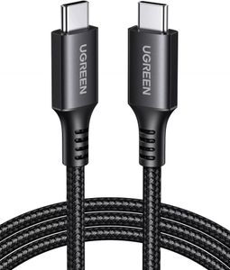 UGREEN US567 USB-C til USB-C kabel 60W – 2 m, grå