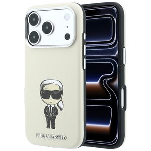 Karl Lagerfeld Ikonik Sketch MagSafe -kuori  iPhone 18 Pro Max/17 Pro Max:lle - Beige
