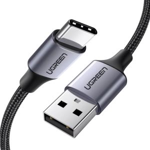 UGREEN US288 USB-A till USB-C kabel 18W, 3A, 0,5m – svart