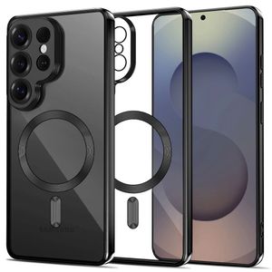 Tech-Protect MagFlex MagSafe Cover til Samsung Galaxy S26 Ultra - Gennemsigtig sort