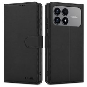 Tech-Protect Wallet Flip Cover til Xiaomi Poco F8 - Sort