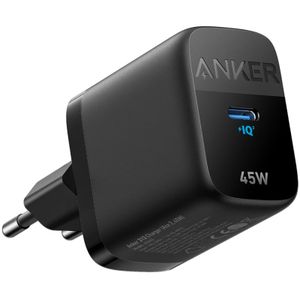 Anker 313 USB-C -seinälaturi 45W, 3A - musta