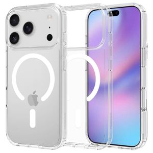 Mobique iPhone 17 Pro Max Hybrid Cover MagSafe - Gennemsigtig