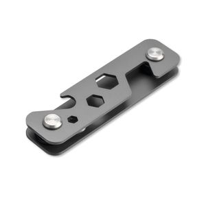 4Smarts multiverktøy nøkkelorganisator – rustfritt stål