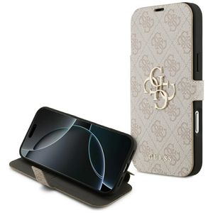 Guess 4G Metal Logo -kotelo  iPhone 18 Pro/iPhone 17 Pro:lle - Vaaleanpunainen