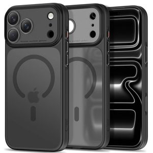 Tech-Protect MagPrime CC MagSafe -kuori  iPhone 18 Pro/17 Pro:lle - Musta