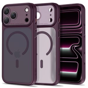 Tech-Protect MagPrime CC MagSafe -kuori  iPhone 18 Pro:lle - Burgundi