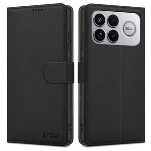 Tech-Protect Wallet Flip Cover til Xiaomi Poco F8 Ultra - Sort