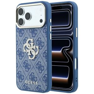 Guess Big Strass Logo 4G -kuori  iPhone 18 Pro Max/17 Pro Max:lle - Sininen