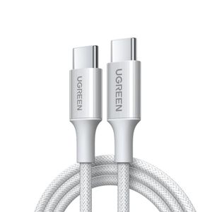 UGREEN L501 USB-C till USB-C kabel 60W, 3A, 2 m – grå