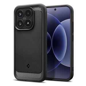 Spigen Rugged Armor Deksel til Xiaomi 17 - Svart
