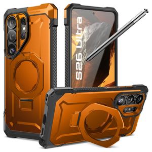 Supcase UB Grip MagSafe Skal till Samsung Galaxy S26 Ultra - Orange/Svart
