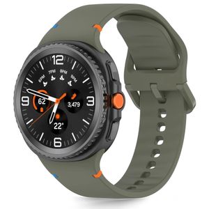 Tech-Protect Silikon Klockarmband Samsung Galaxy Watch 8/8 Classic - Grön