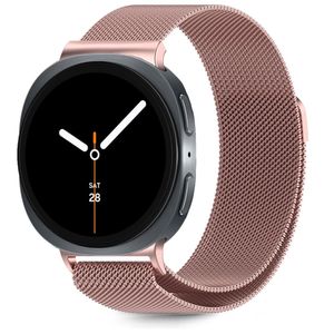 Tech-Protect Rostfritt stål Armband Samsung Galaxy Watch 8/8 Classic - Rosa