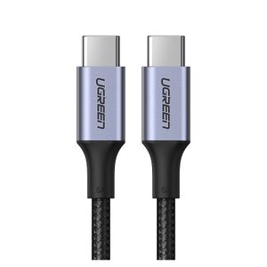 UGREEN US316 USB-C till USB-C kabel 100W, 5A, 2m – Grå