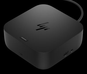 HP USB-C 100W G6-dokkingstasjon – svart