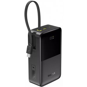 Baseus Powerbank EnerFill Bipow2 Pro 30000mAh 22.5W QC/PD + USB-C-kabel - Svart