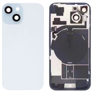 iPhone 15 Back Cover with Small Parts - Blue