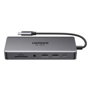 UGREEN Revodok Pro 313 CM681 USB-C-hub USB-A/USB-C/HDMI/3,5 mm/RJ45/SD/microSD