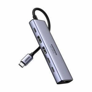 UGREEN CM511 USB-C-keskitin – 2 x USB-A + 3 x USB-C + HDMI