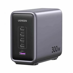 UGREEN Nexode CD333 300W bordlader – 5 porter GaN