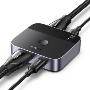 UGREEN AW503 HDMI / USB-C-bryter - grå
