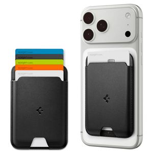 Spigen Valentinus MagFit Magnetisk Kortholder MagSafe – Sort