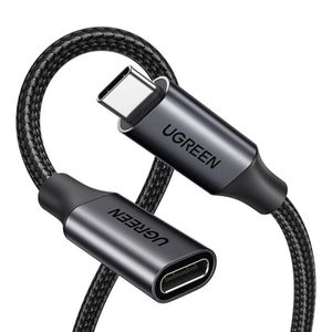 Ugreen US372 USB-C forlengelseskabel 1m – svart