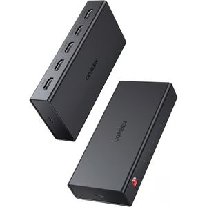 UGREEN CM570 HDMI-splitter med 4 portar 4K – svart