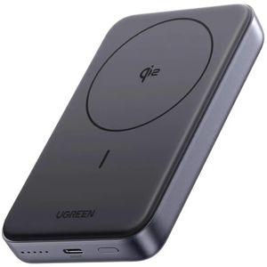 UGREEN PB761 Powerbank med trådlös laddning 10000mAh, 30W, PD + FQI – Grå