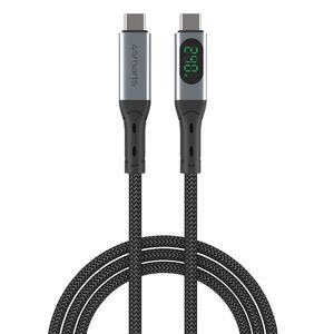 4Smarts DigitCord Enterprise 240W USB-C-kabel 1,5m – svart