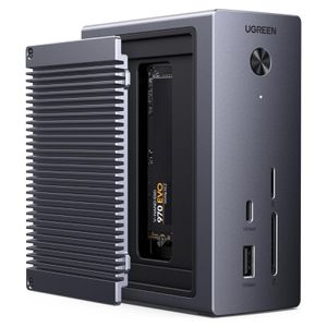 Ugreen CM923 10-i-1 Hub med HDMI/USB-C/USB-A/SD/TF/RJ45/Intern SSD-plads