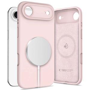 Tech-Protect Silicone MagSafe Case for iPhone Air - Pink