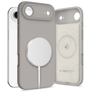 Tech-Protect Silicone MagSafe Case for iPhone Air - Gray