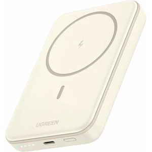 UGREEN PB561 Trådlös powerbank 10000mAh, 20W PD + FQI – beige