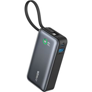 Anker Nano 10000 mAh Magnetisk Powerbank 30W - Sort